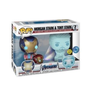 Morgan Stark & Tony Stark (GITD) 2 pack